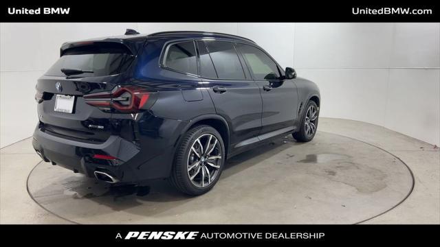 used 2022 BMW X3 car, priced at $35,460