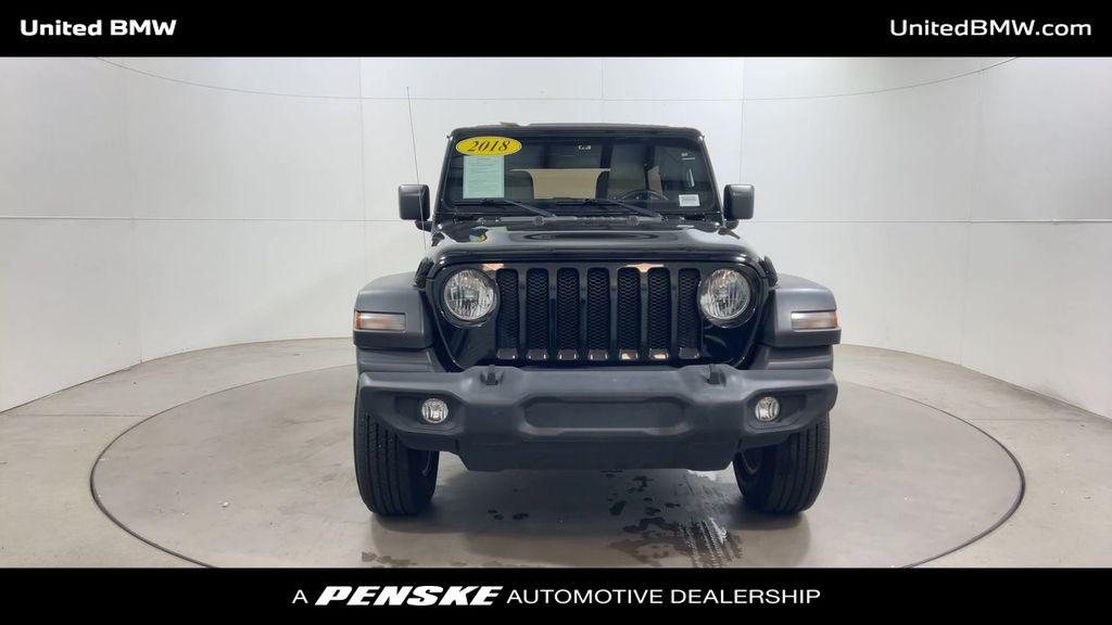 used 2018 Jeep Wrangler Unlimited car, priced at $24,460