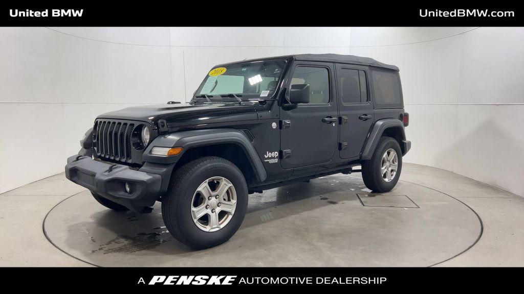 used 2018 Jeep Wrangler Unlimited car, priced at $24,460
