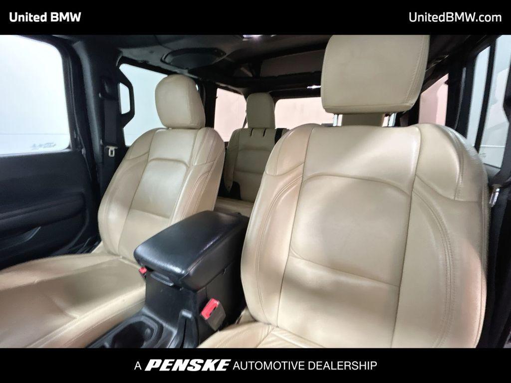 used 2018 Jeep Wrangler Unlimited car, priced at $24,460