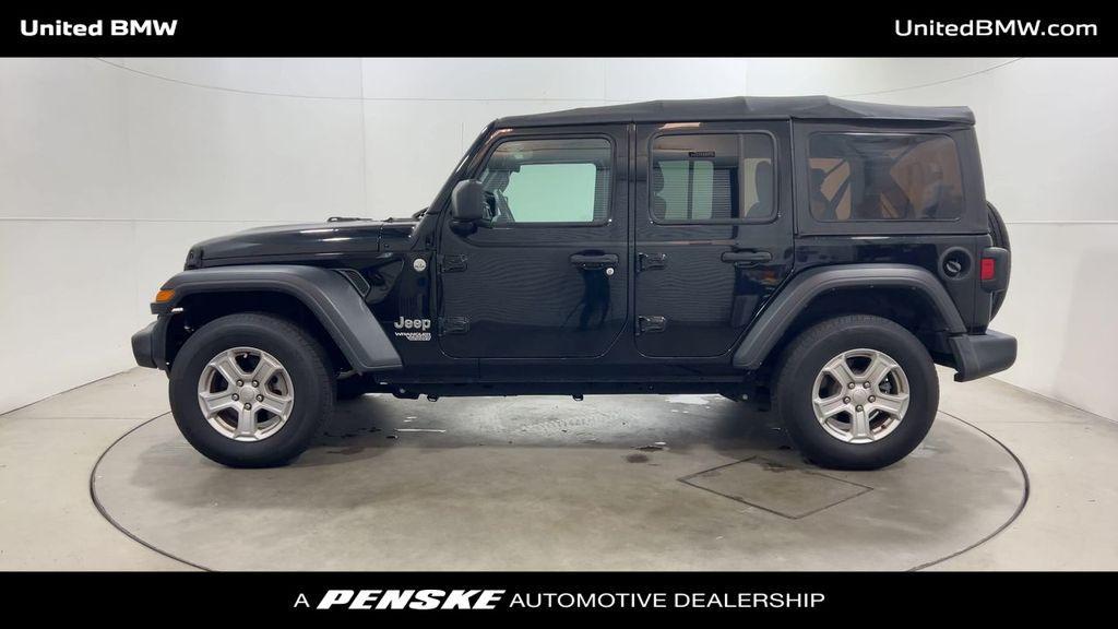 used 2018 Jeep Wrangler Unlimited car, priced at $24,460