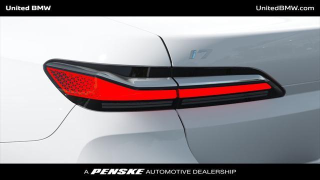 new 2025 BMW i7 car, priced at $119,855