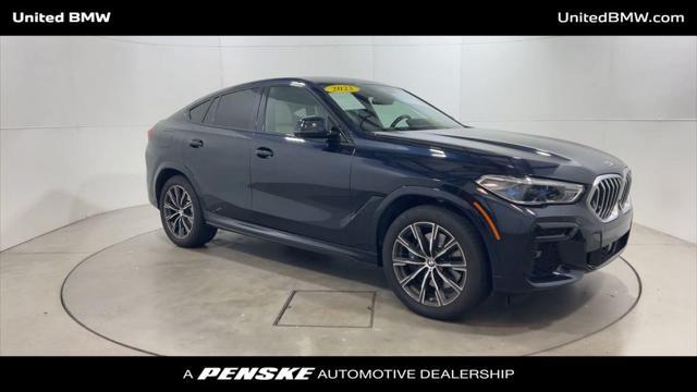 used 2022 BMW X6 car, priced at $53,460