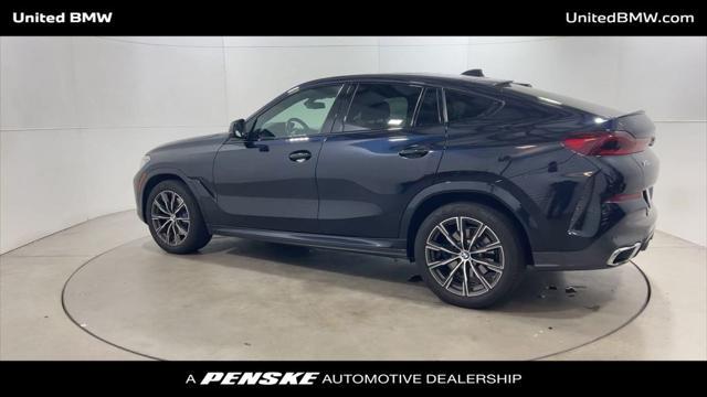 used 2022 BMW X6 car, priced at $53,460