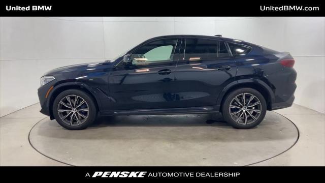 used 2022 BMW X6 car, priced at $53,460