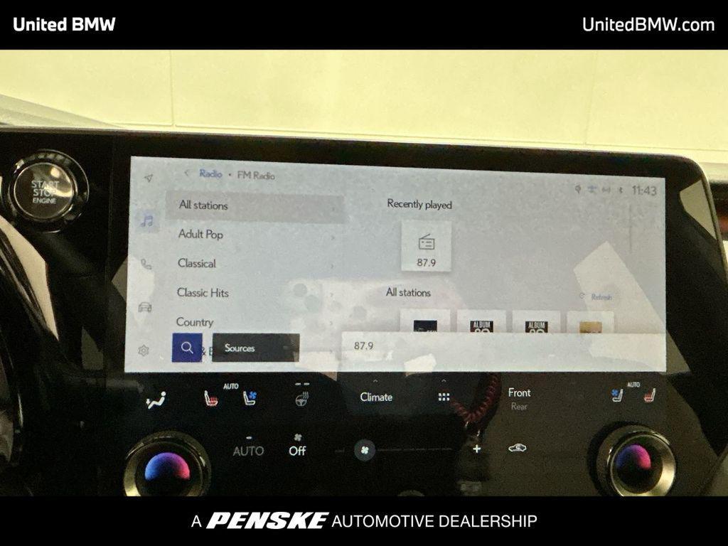 used 2025 Lexus RX 350 car, priced at $53,995