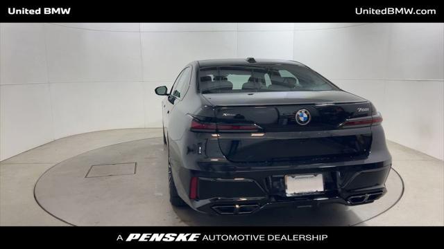 new 2025 BMW 760 car, priced at $129,455