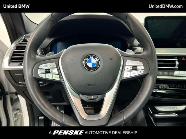 used 2022 BMW X3 car, priced at $36,995