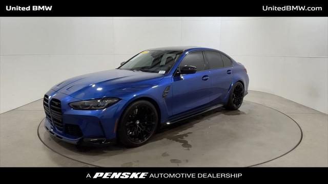 used 2022 BMW M3 car, priced at $77,995