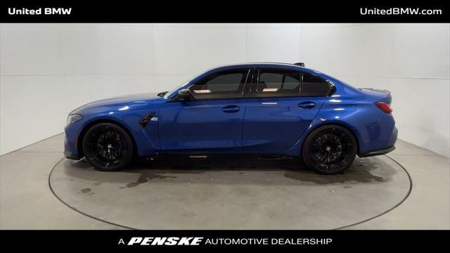 used 2022 BMW M3 car, priced at $77,995