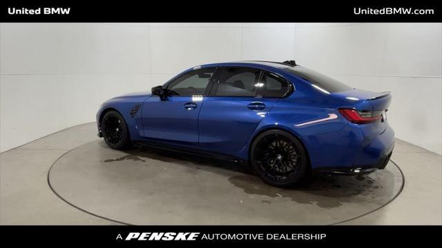 used 2022 BMW M3 car, priced at $77,995