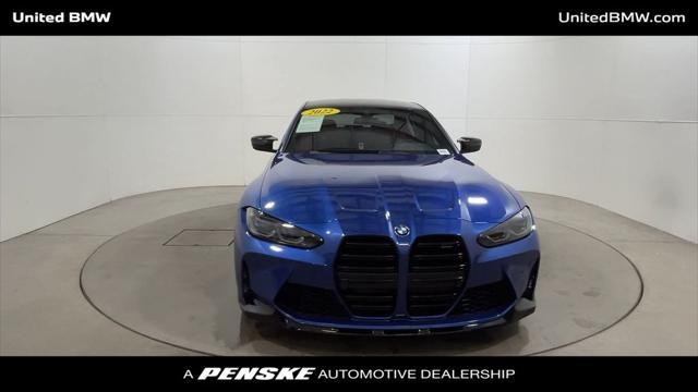 used 2022 BMW M3 car, priced at $77,995