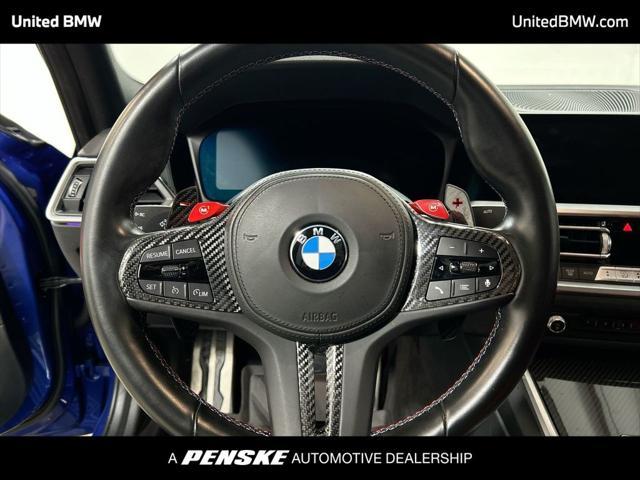 used 2022 BMW M3 car, priced at $77,995