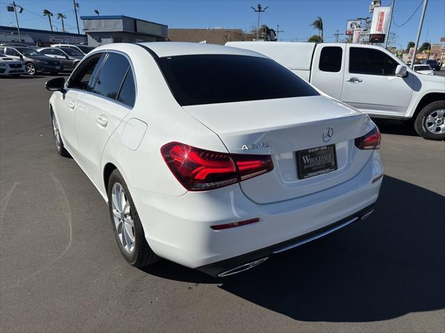 used 2019 Mercedes-Benz A-Class car, priced at $19,500