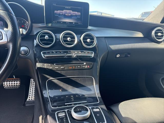 used 2017 Mercedes-Benz C-Class car, priced at $19,800