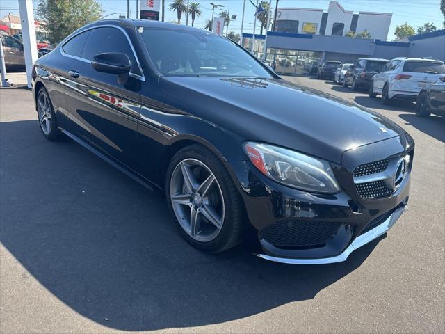 used 2017 Mercedes-Benz C-Class car, priced at $19,800