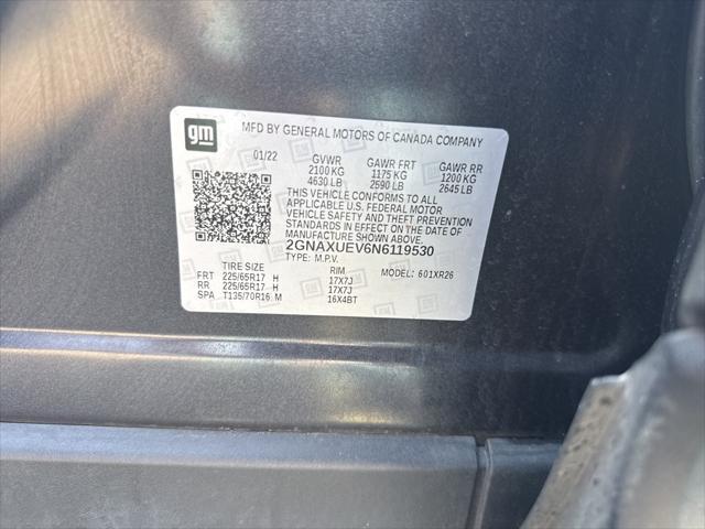 used 2022 Chevrolet Equinox car, priced at $18,000