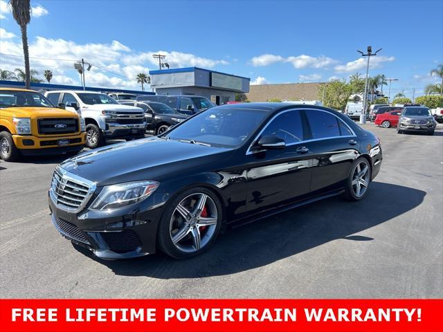 used 2017 Mercedes-Benz AMG S 63 car, priced at $47,500