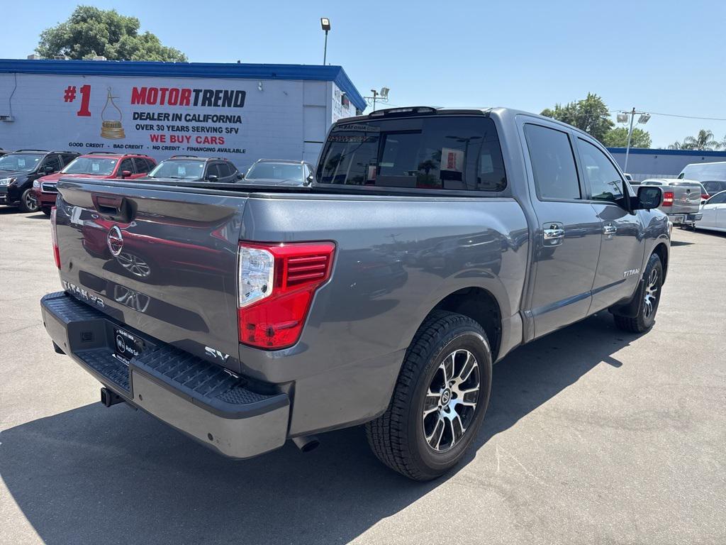 used 2021 Nissan Titan car, priced at $23,000