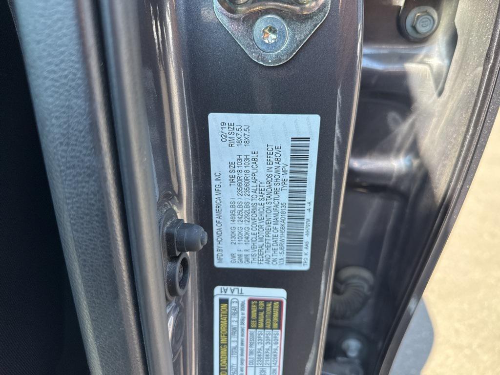 used 2019 Honda CR-V car, priced at $20,000
