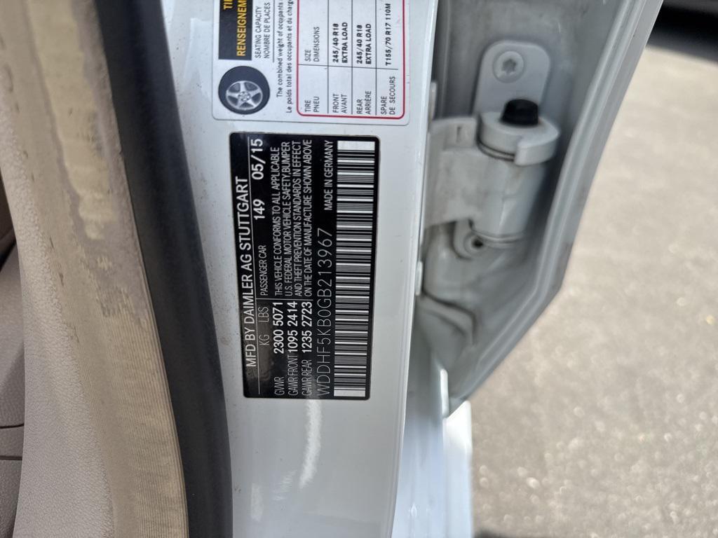 used 2016 Mercedes-Benz E-Class car, priced at $15,000