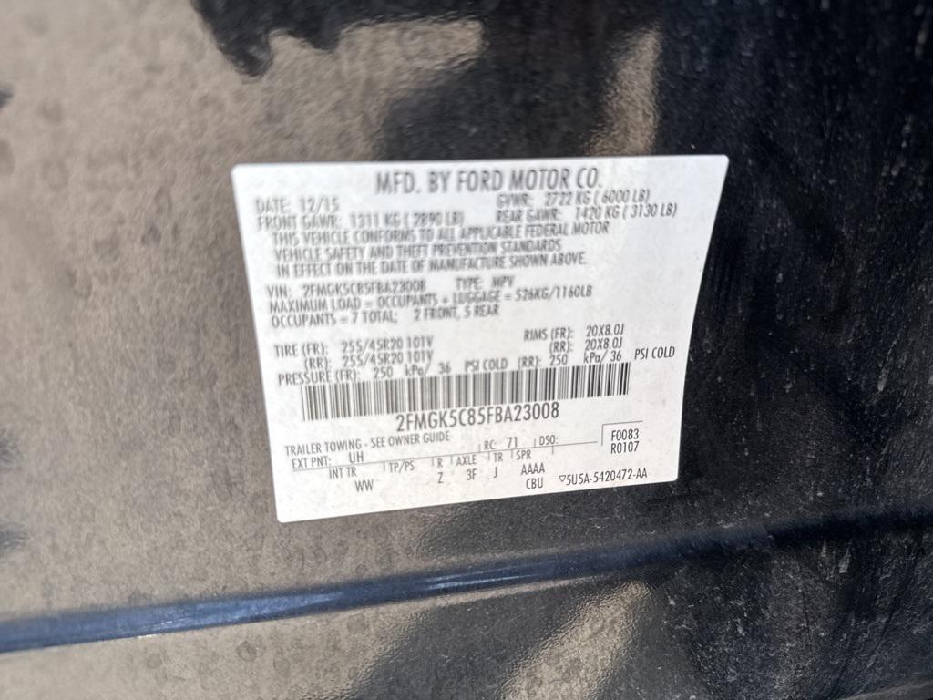 used 2015 Ford Flex car, priced at $9,250