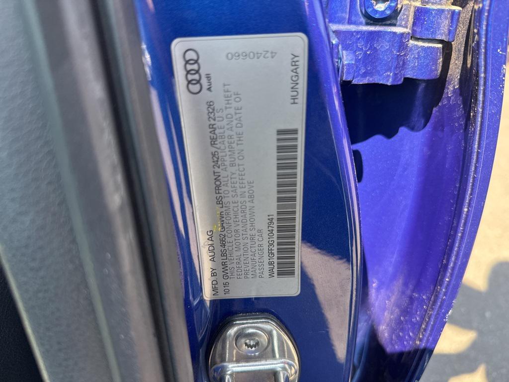 used 2016 Audi S3 car, priced at $18,500