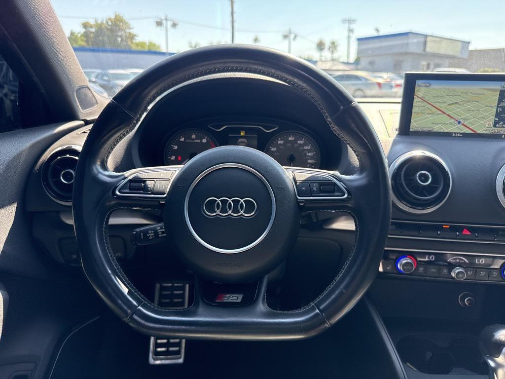 used 2016 Audi S3 car, priced at $18,500