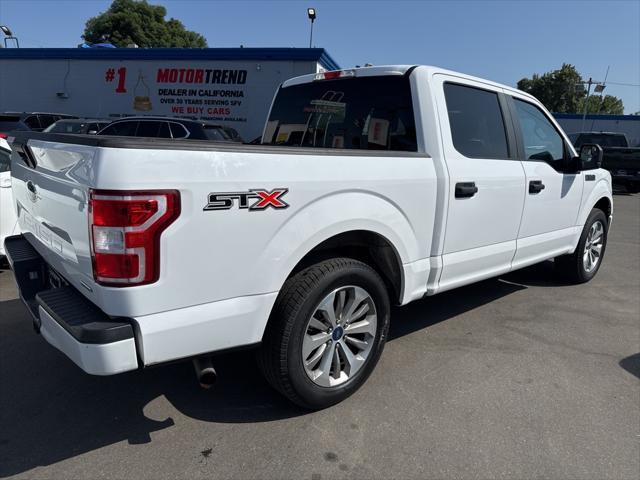 used 2018 Ford F-150 car, priced at $18,000