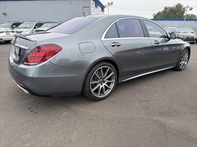 used 2020 Mercedes-Benz S-Class car, priced at $42,500