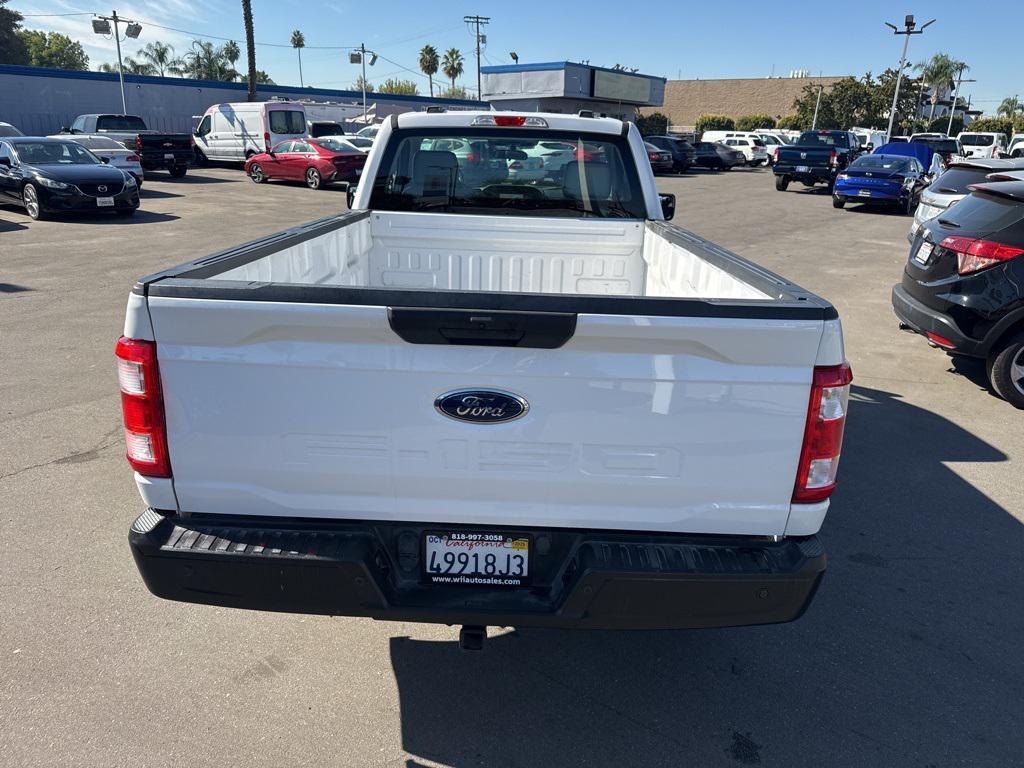 used 2021 Ford F-150 car, priced at $18,000