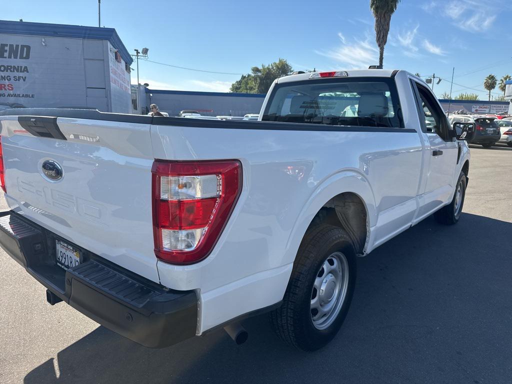 used 2021 Ford F-150 car, priced at $18,000