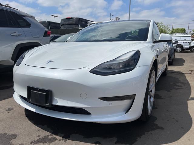 used 2022 Tesla Model 3 car, priced at $23,500