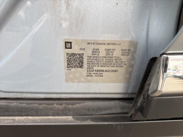 used 2018 Chevrolet Bolt EV car, priced at $12,000