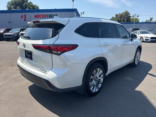 used 2021 Toyota Highlander car, priced at $27,800
