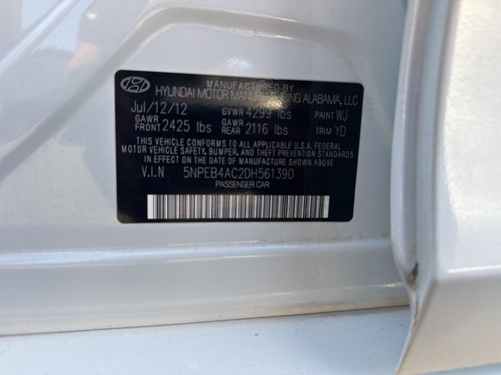 used 2013 Hyundai Sonata car, priced at $8,000