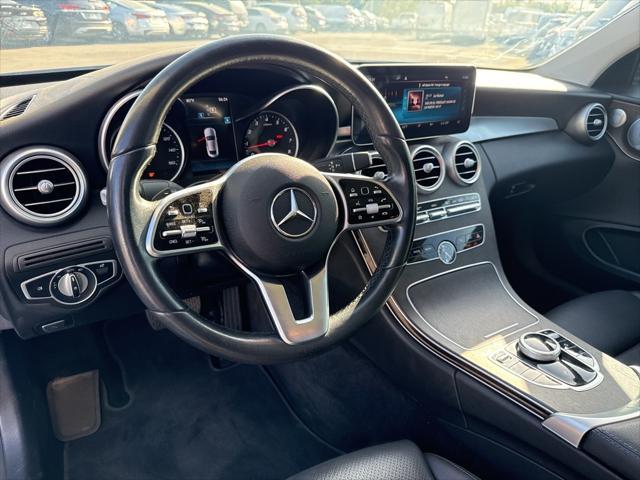 used 2020 Mercedes-Benz C-Class car, priced at $28,000
