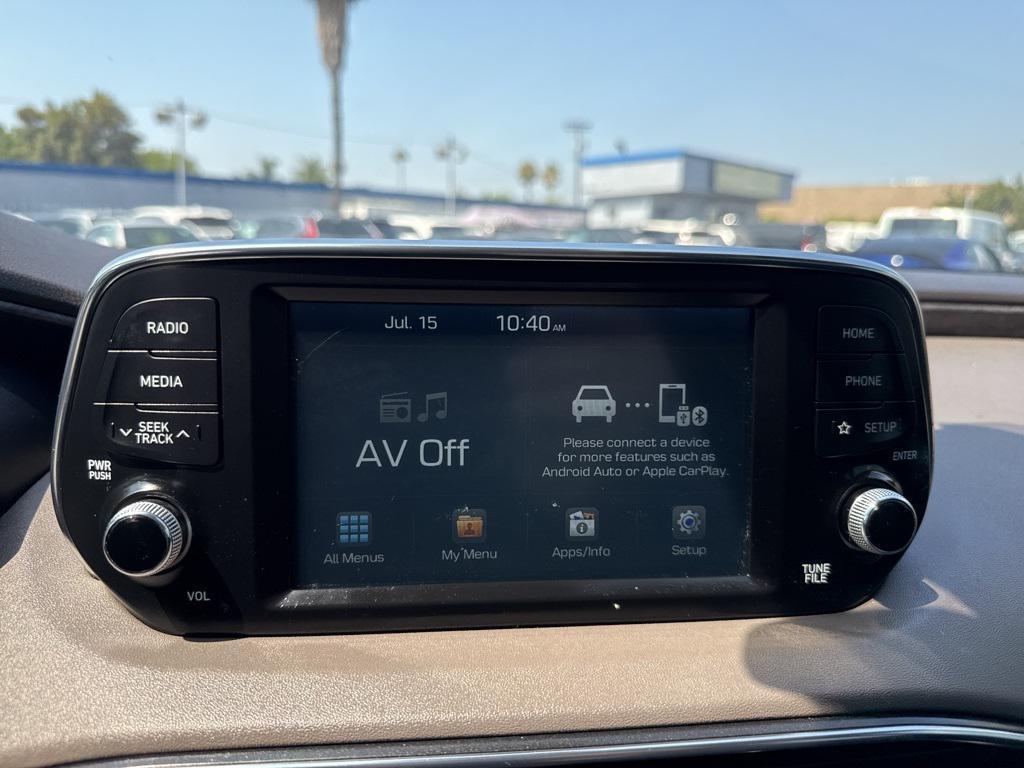 used 2019 Hyundai Santa Fe car, priced at $16,500