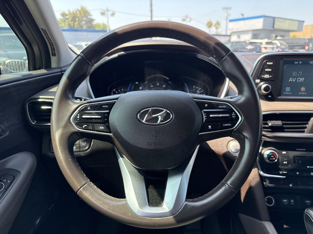 used 2019 Hyundai Santa Fe car, priced at $16,500