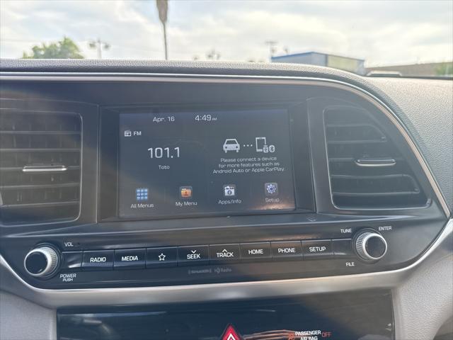 used 2019 Hyundai Elantra car, priced at $13,000