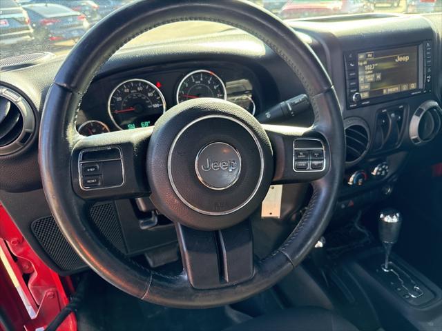 used 2015 Jeep Wrangler car, priced at $16,500