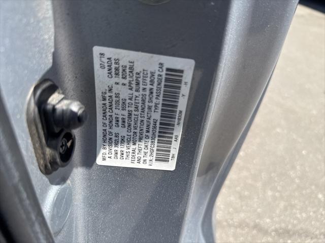 used 2018 Honda Civic car, priced at $19,000