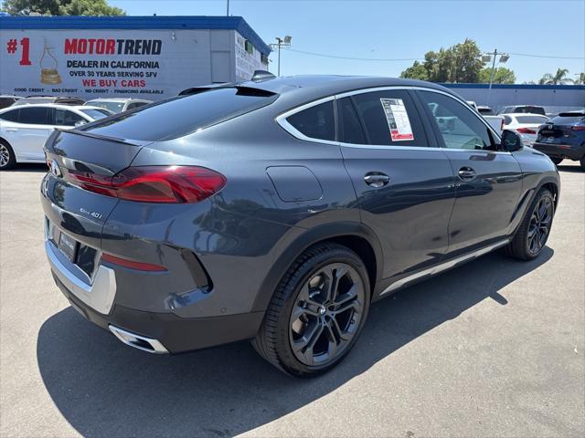 used 2021 BMW X6 car, priced at $40,000