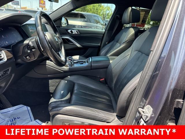 used 2021 BMW X6 car, priced at $37,500