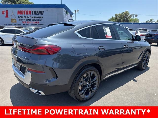 used 2021 BMW X6 car, priced at $37,500