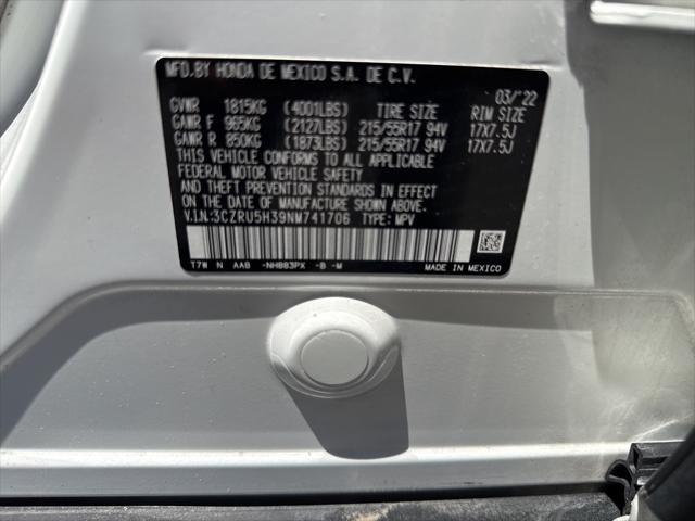 used 2022 Honda HR-V car, priced at $21,000