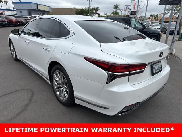 used 2019 Lexus LS 500 car, priced at $36,500