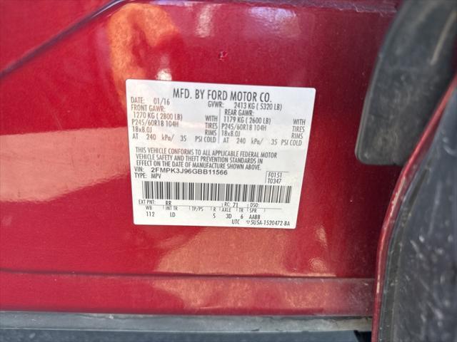 used 2016 Ford Edge car, priced at $13,000