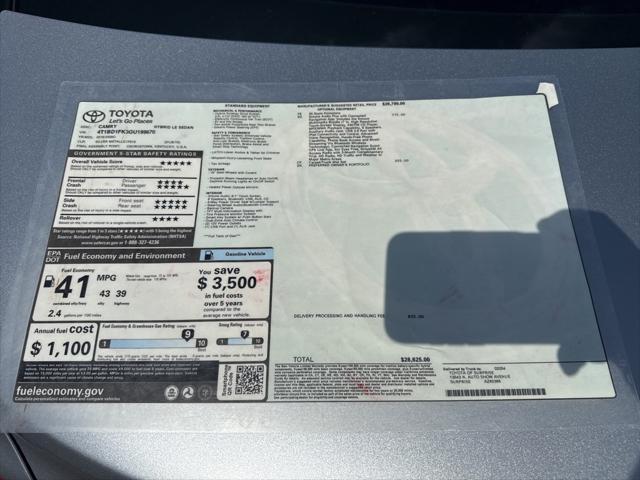 used 2016 Toyota Camry Hybrid car, priced at $17,500
