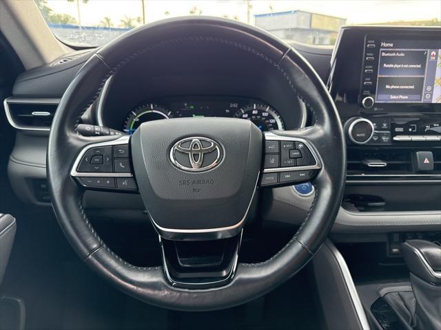 used 2021 Toyota Highlander Hybrid car, priced at $36,800
